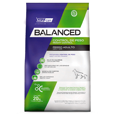 Vital Perro Adulto Control de peso x20kg