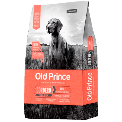 Old Prince Adultos Raza Mediana Cordero y Arroz