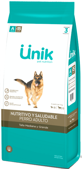 Unik Perro Adulto Mediano x15kg