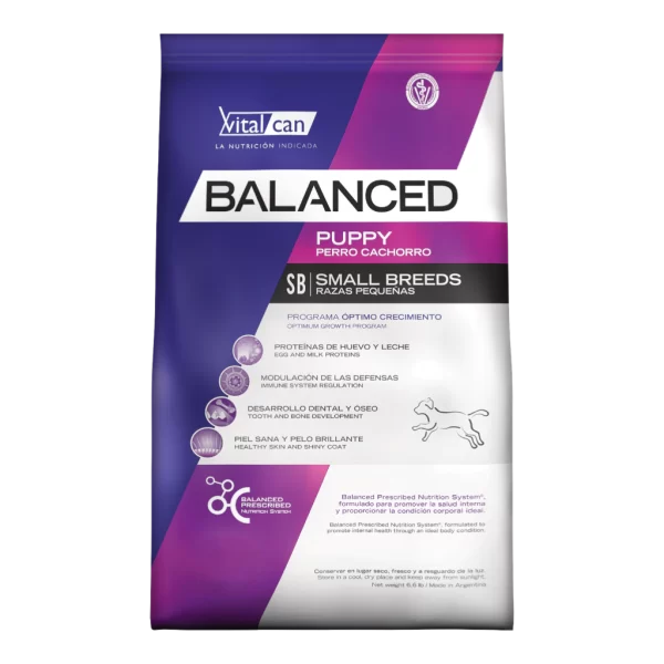 Vital Balanced Puppy Small Breeds 3KG