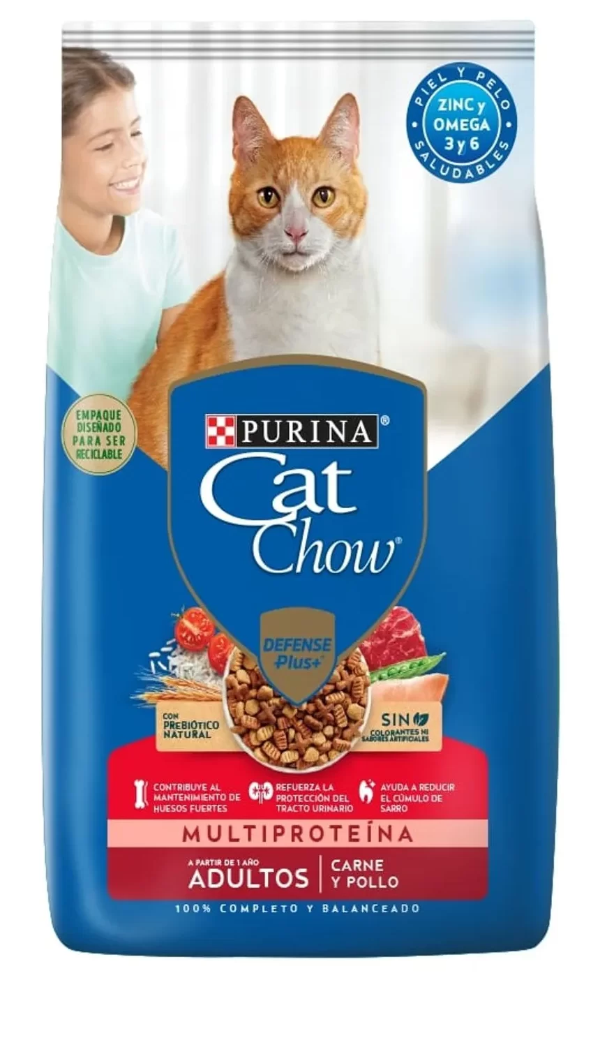 Cat Chow Gato Adulto (Carne y Pollo)