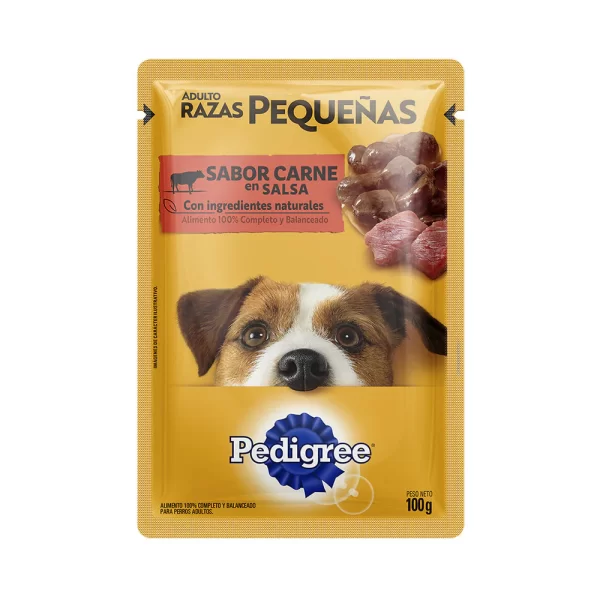Pedigree Pouch Adulto Razas Pequeñas 100Grs