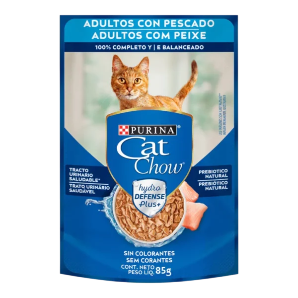 Pouch Cat Chow Adulto Pescado / Pollo