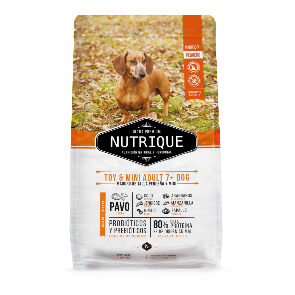 Nutrique Toy&Mini Adulto +7años 3Kg