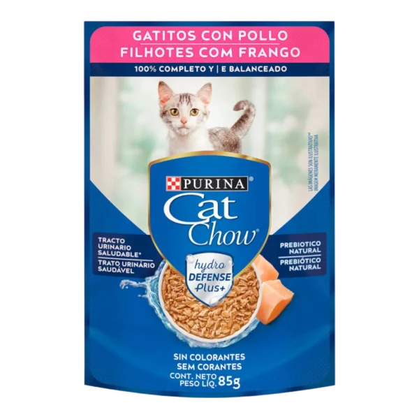 Pouch Cat Chow Gatitos Pollo